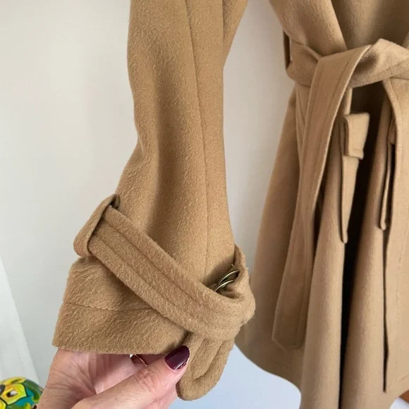 Camel Massimo Dutti coat - Picture 2 of 4